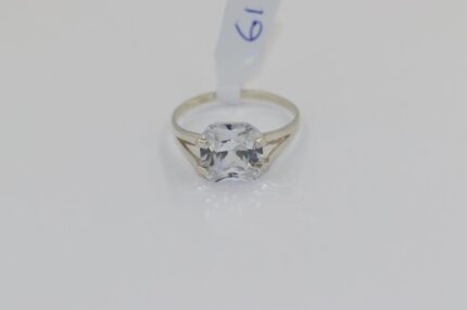 Damen Silberringe, Crystal , Grösse 61, A79