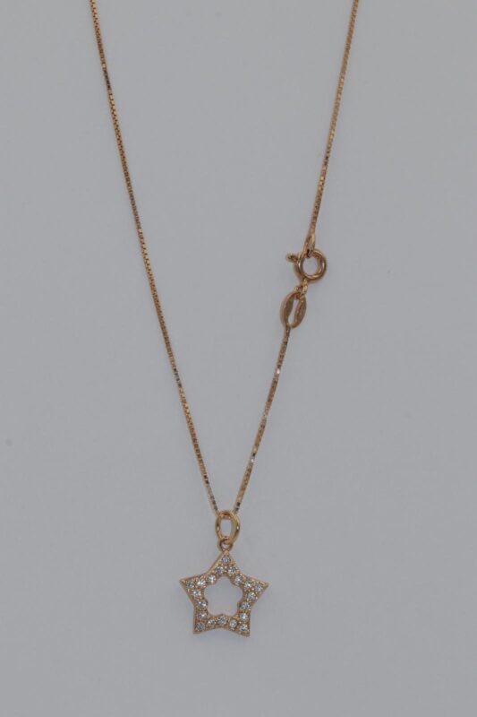 Silber Halskette 42cm